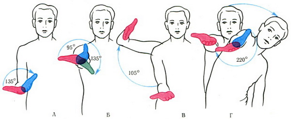розмах рухів кисті