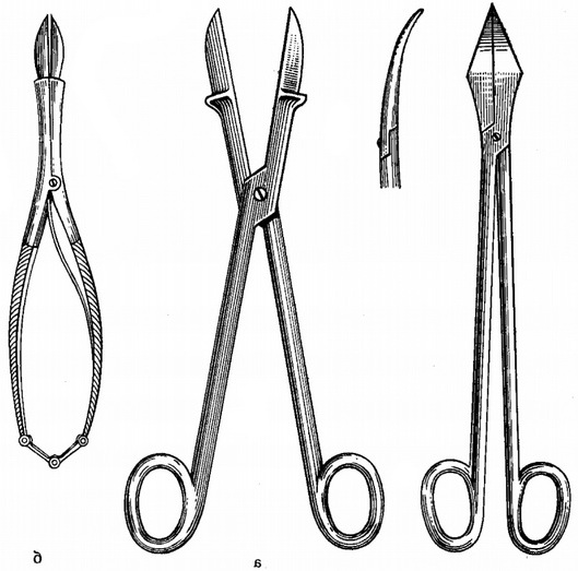 види ножницеобразных перфораторів