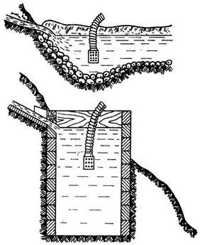 каптаж спадного джерела