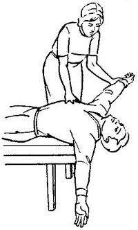 дренування середньої частки правої легені