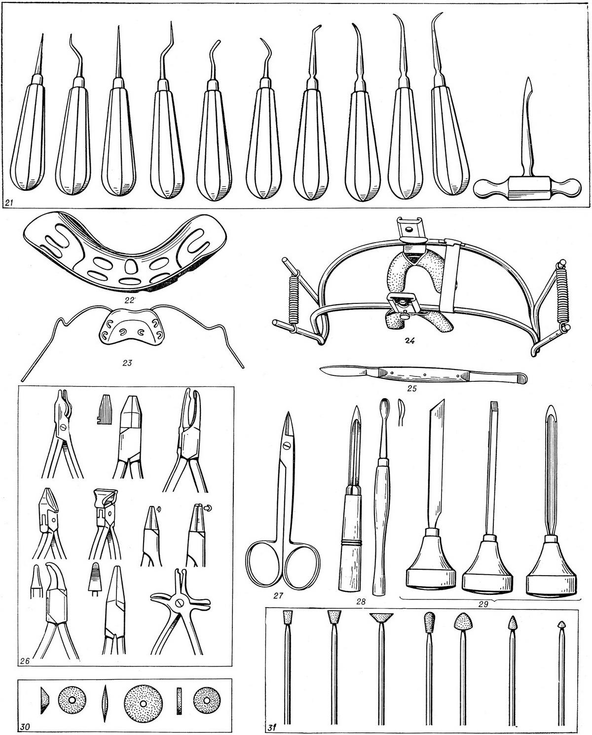 стоматологічні інструменти