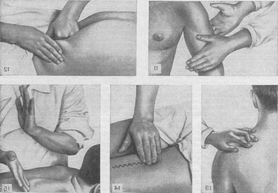 прийоми класичного масажу