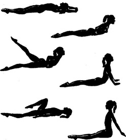 вправи для м'язів спини і кінцівок