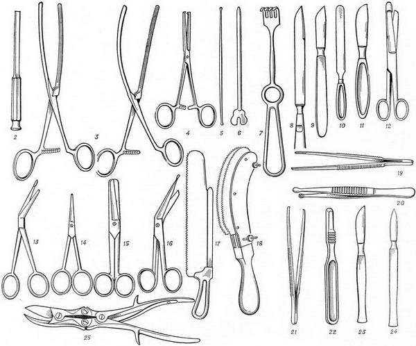 секційний інструментарій