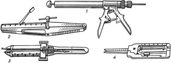апарати для зшивання порожнистих органів