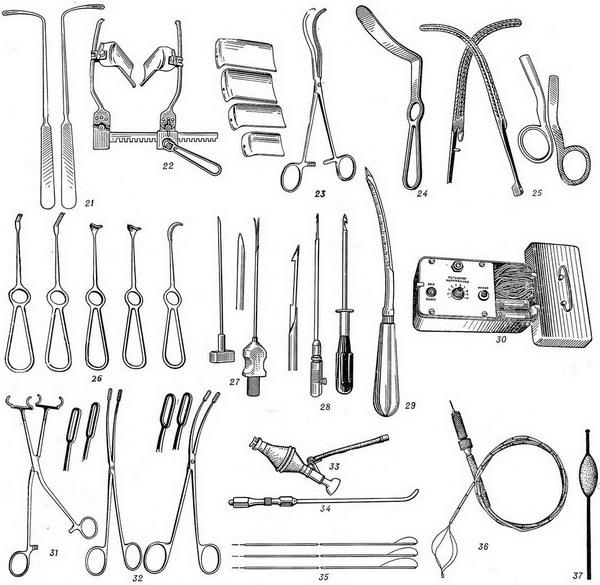 урологічний інструментарій