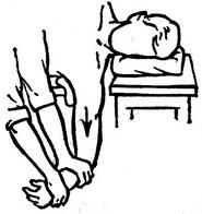 вправлення вивиху плеча спосіб Джанелідзе